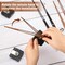 2 Pcs High Torque Long Shaft Clock Movement Mechanism with Wooden Clock Hands for DIY Repair Parts Replacement(Fit for 16'' Clock, 30 mm Shaft)